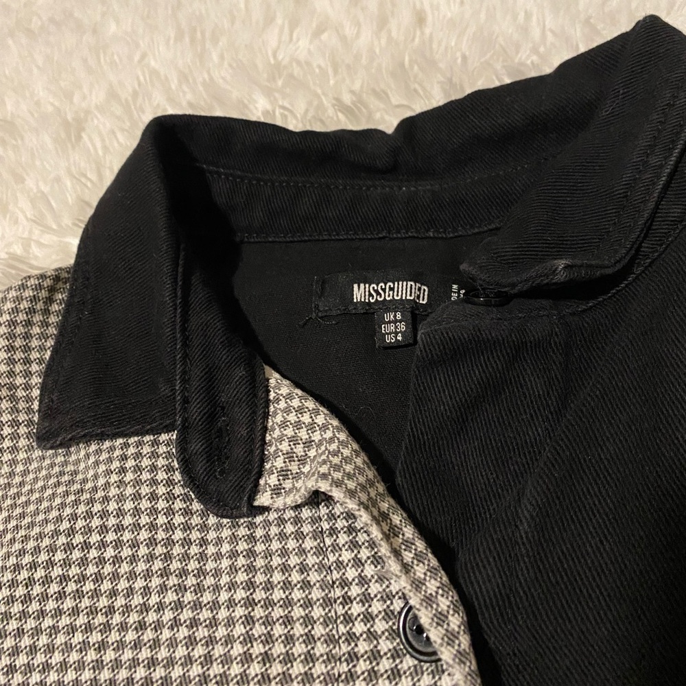 Misguided Colorblock Jean Jacket - image 4